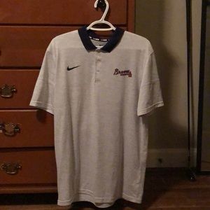 Nike Atlanta Braves golf polo